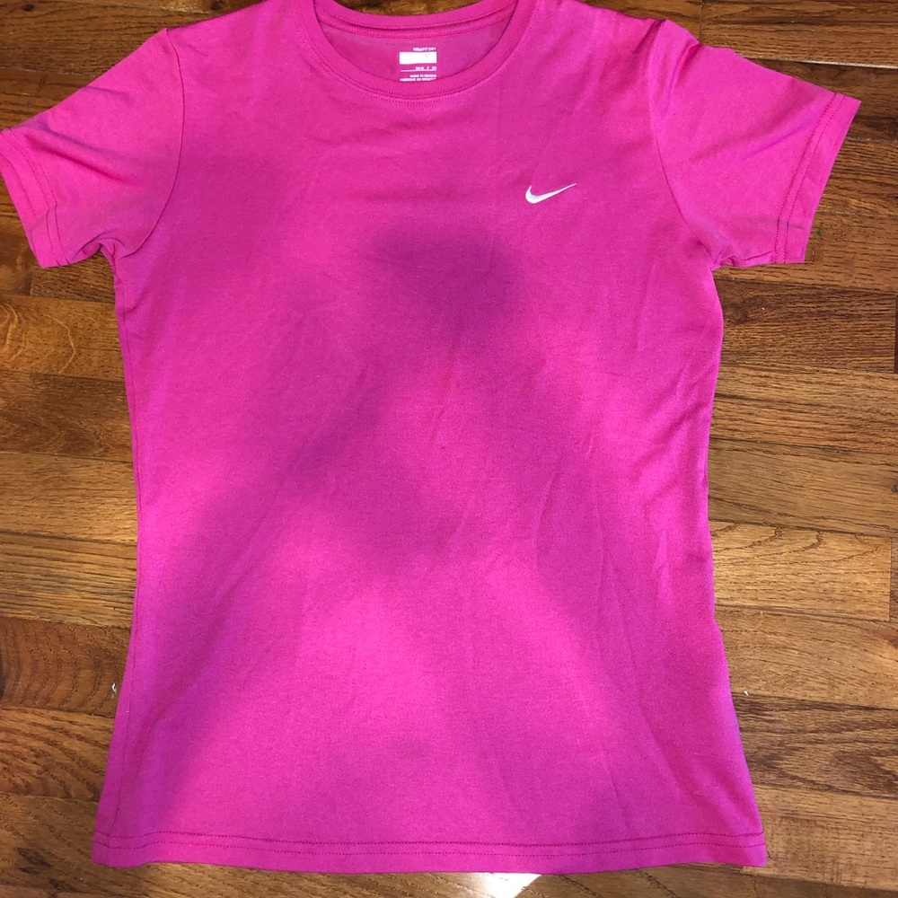 Pink NIKE shirt